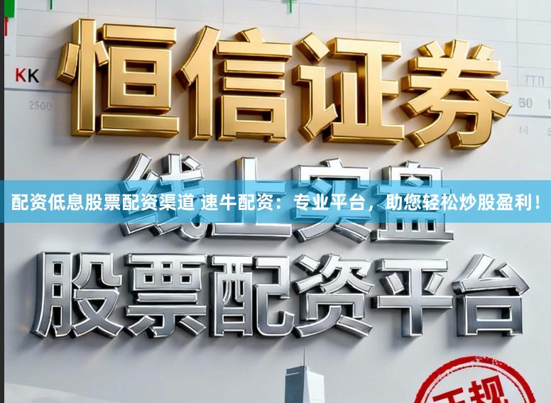 配资低息股票配资渠道 速牛配资：专业平台，助您轻松炒股盈利！