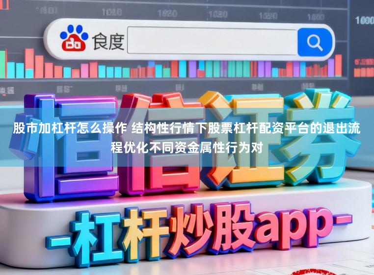 股市加杠杆怎么操作 结构性行情下股票杠杆配资平台的退出流程优化不同资金属性行为对