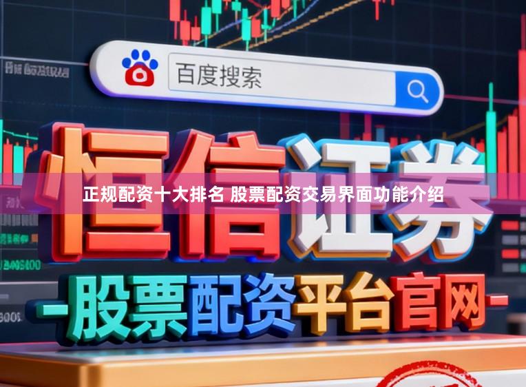 正规配资十大排名 股票配资交易界面功能介绍